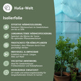 Isolierfolie, 1,5m Breite 3-lagig Meterware – effektiver Frostschutz für Gewächshäuser – HaGa-Welt