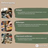 Kabelbinder, 100 Stück, 140 mm x 3,6 mm, für vielfältige Befestigungsmöglichkeiten – HaGa-Welt