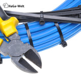 Kabelbinder, 100 Stück, 140 mm x 3,6 mm, für vielfältige Befestigungsmöglichkeiten – HaGa-Welt