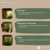 Klettband für Fliegengitter – selbstklebend für sicheren Halt an Fenster und Türen – HaGa-Welt
