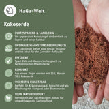 Kokoserde Cannabiserde gepresste Blumenerde Naturprodukt – HaGa-Welt