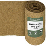 Kokosmatte 0,5 m Breite – Winterschutz beidseitig mit Naturlatex – HaGa-Welt