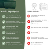 Kompostgitter – schnell und einfach Kompost anlegen – HaGa-Welt