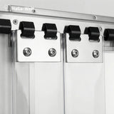 4 Stück Linsenschrauben + Mutter M5 x 12mm für PVC-Lamellenvorhang – HaGa-Welt