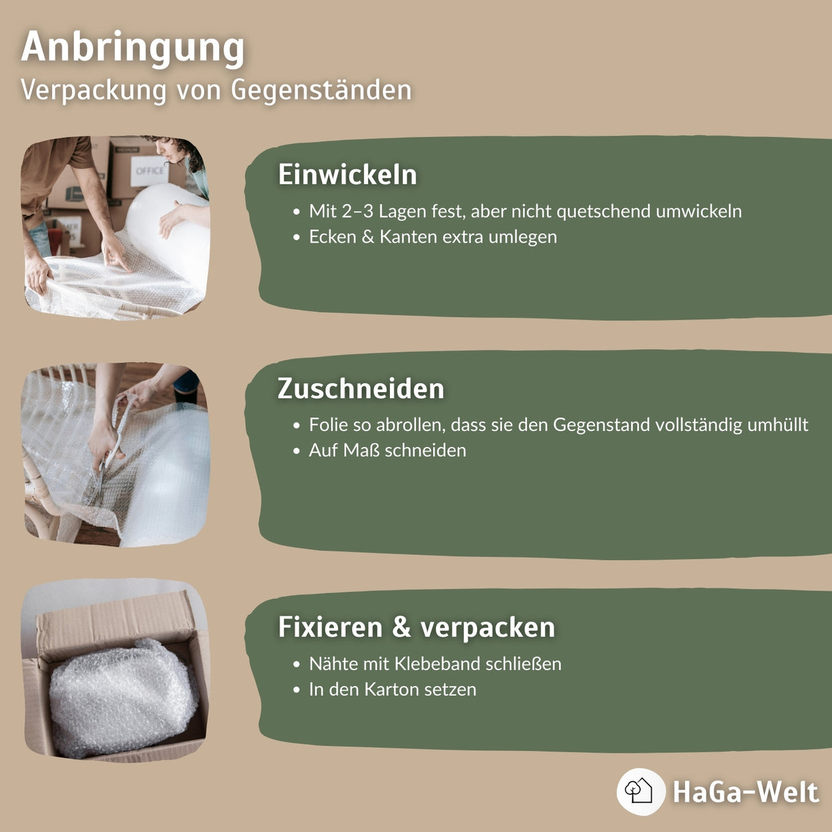 Luftpolsterfolie 1,2 m Breite 2-lagig – Vielseitiger Schutz für Pflanzen und empfindliche Gegenstände – HaGa-Welt