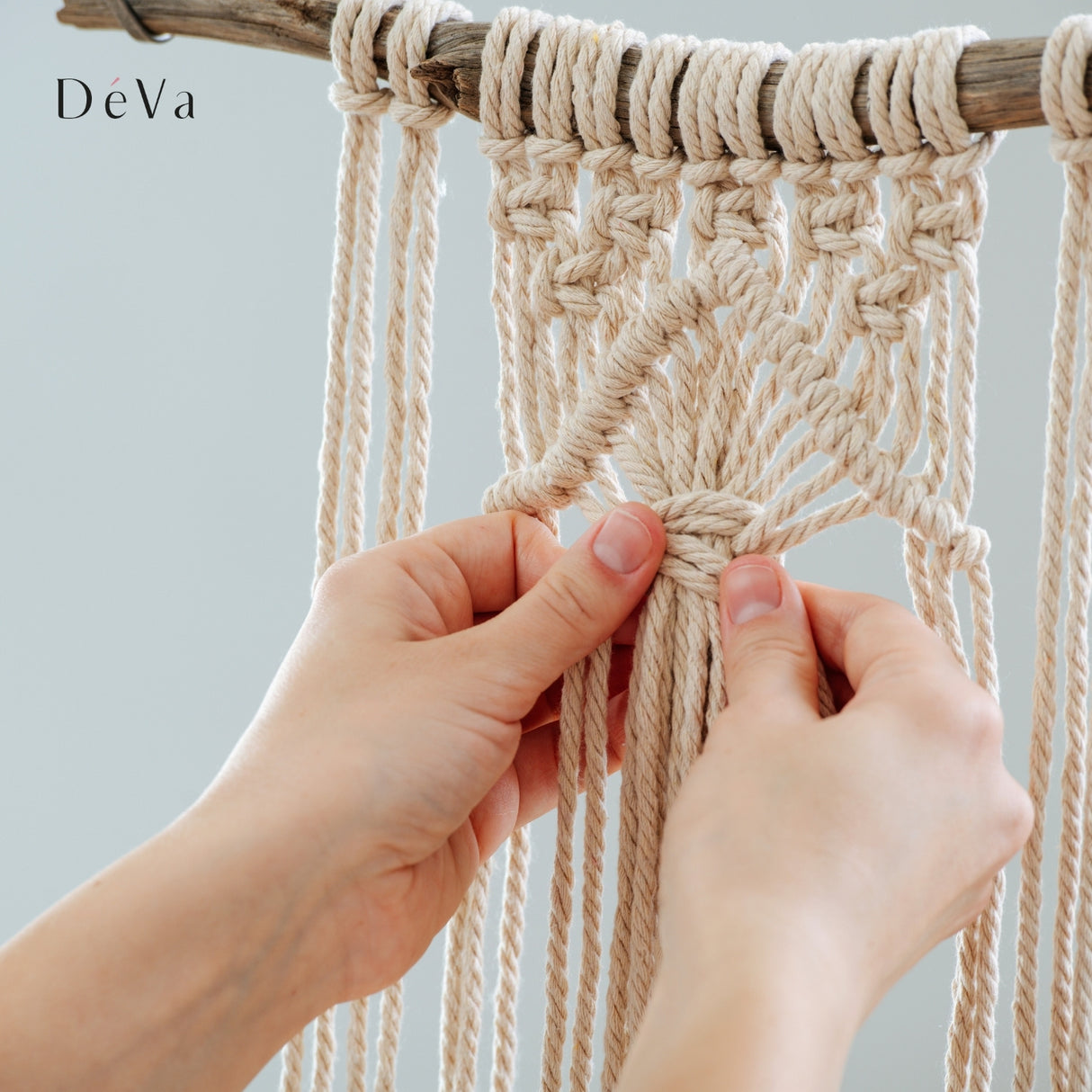 Makramee Garn – gedrehtes Baumwollgarn für tolles Makramee – HaGa-Welt