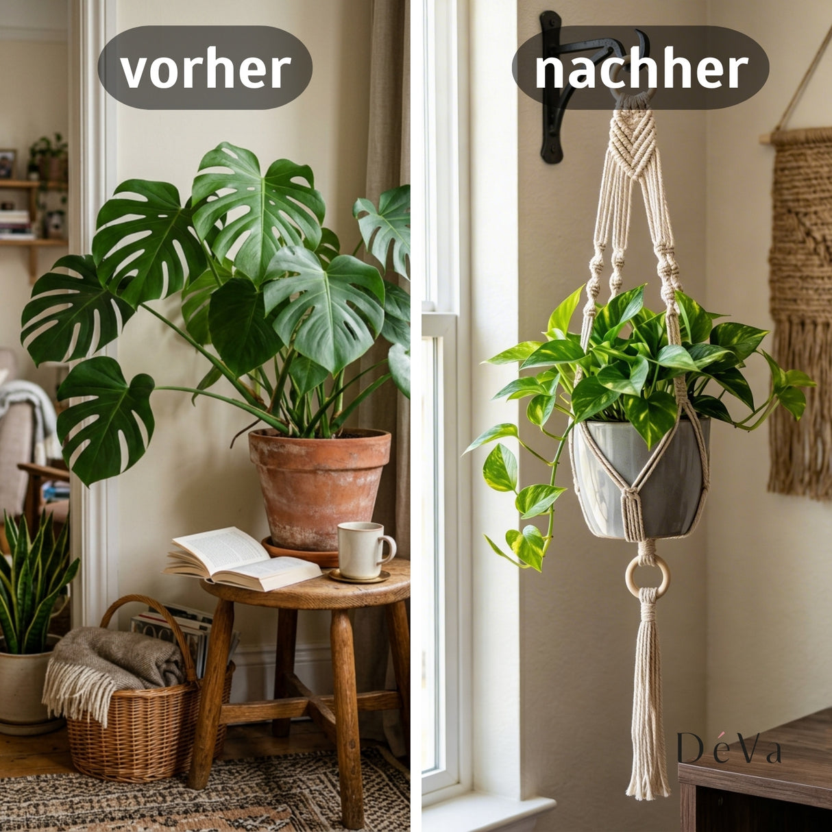 Makramee Garn – gedrehtes Baumwollgarn für tolles Makramee – HaGa-Welt