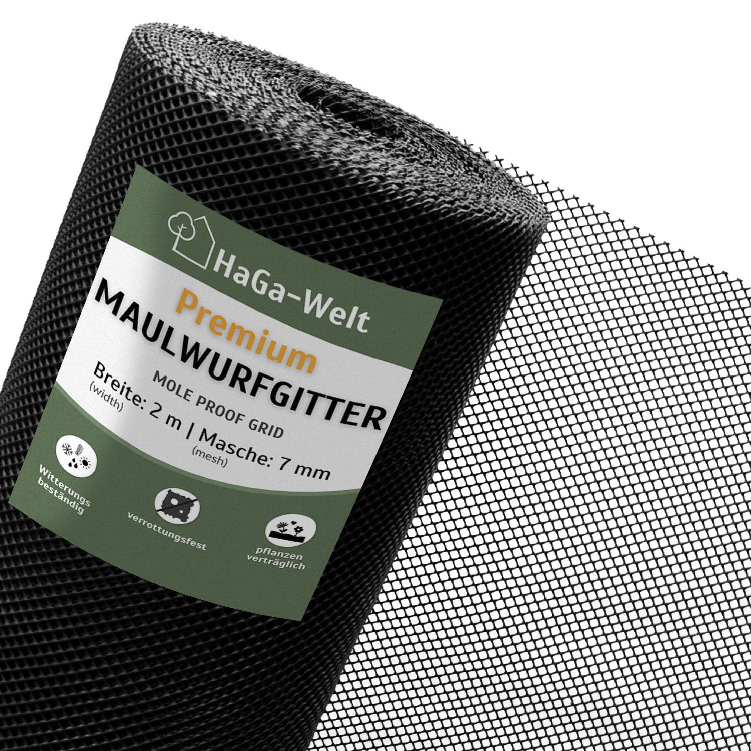Premium Maulwurfgitter – tierfreundliche Art zum Maulwurf vertreiben – HaGa-Welt