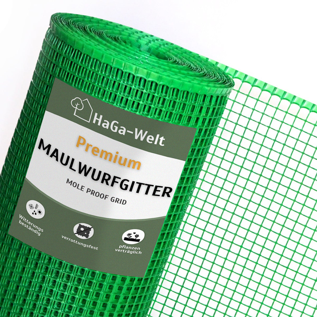 Premium Maulwurfgitter – tierfreundliche Art zum Maulwurf vertreiben – HaGa-Welt