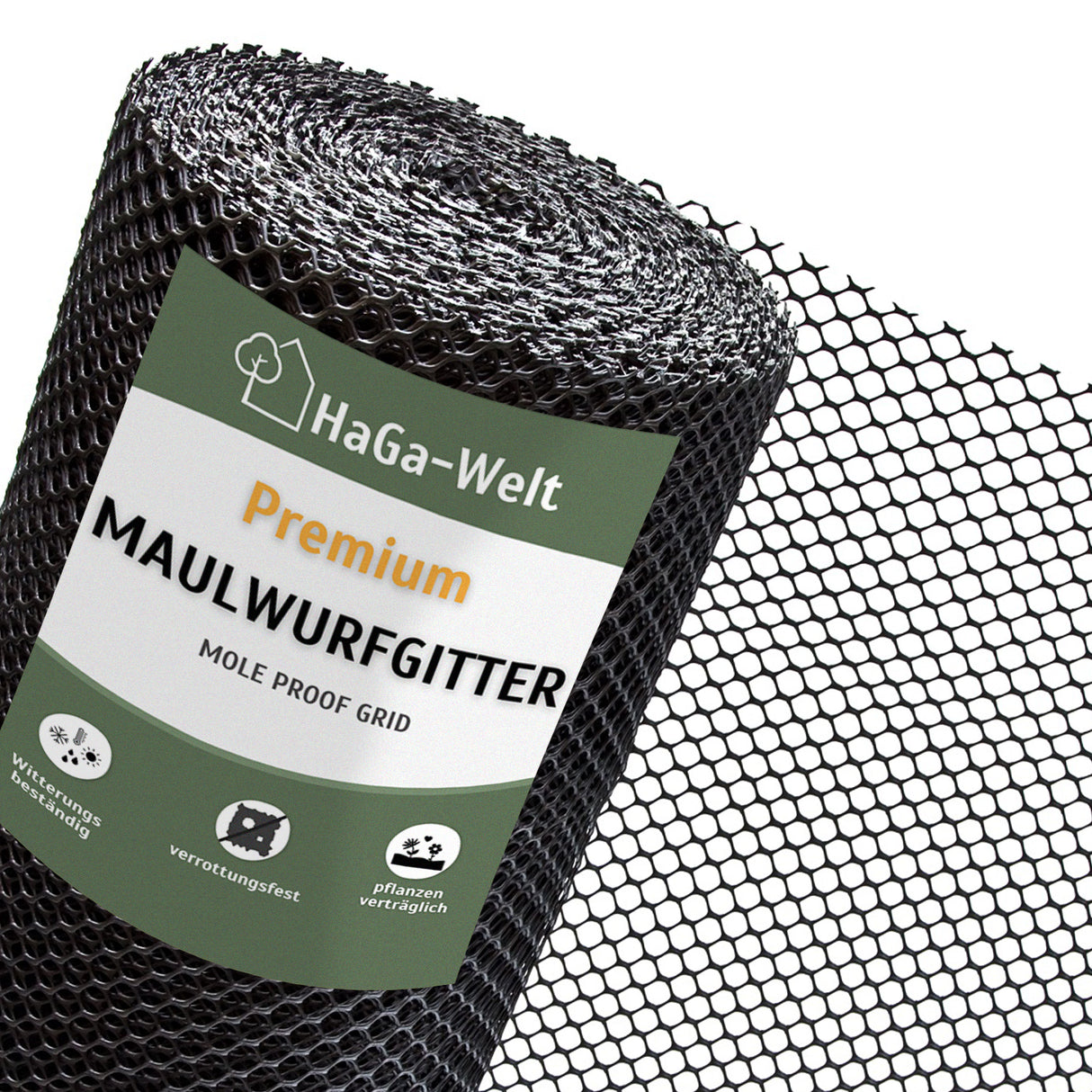 Premium Maulwurfgitter – tierfreundliche Art zum Maulwurf vertreiben – HaGa-Welt
