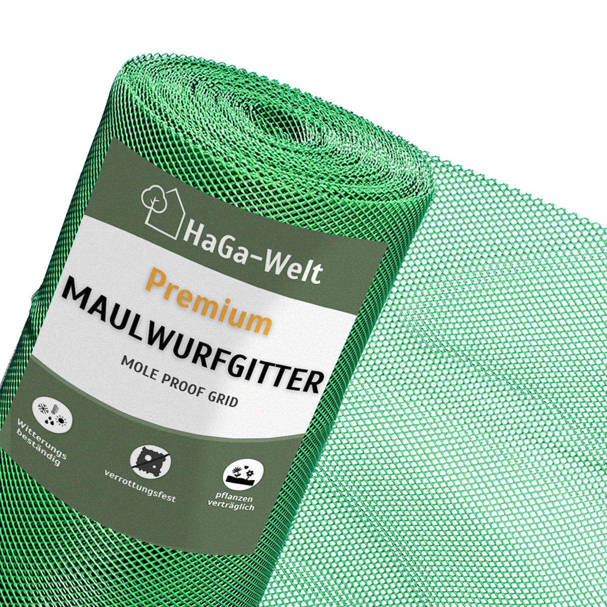 Premium Maulwurfgitter – tierfreundliche Art zum Maulwurf vertreiben – HaGa-Welt