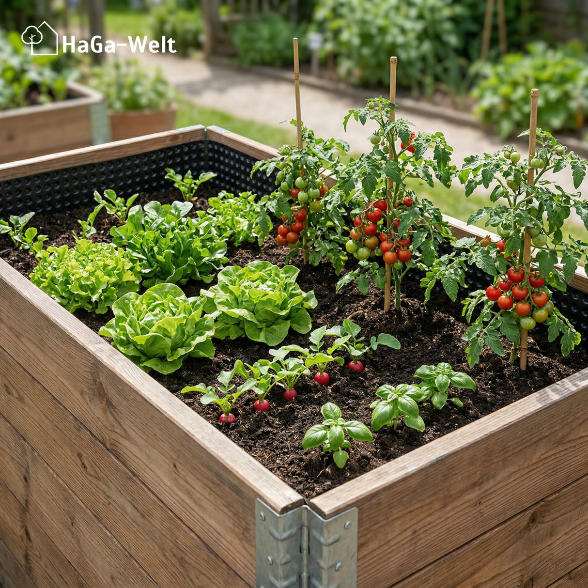 Noppenfolie – vielseitig, als Drainage im Hochbeet oder als Abdichtung beim Hausbau – HaGa-Welt