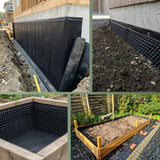 Noppenfolie – vielseitig, als Drainage im Hochbeet oder als Abdichtung beim Hausbau – HaGa-Welt