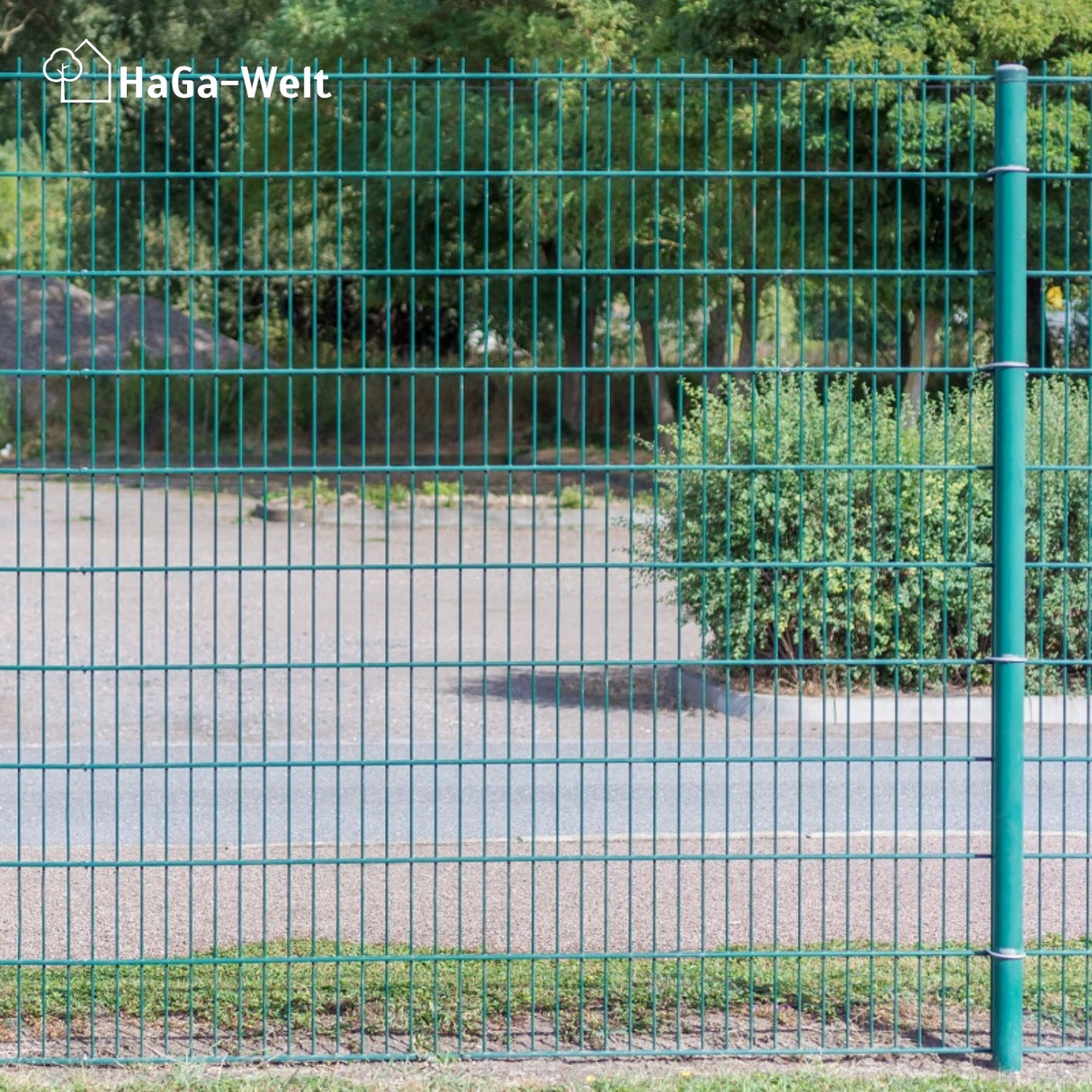 Kunststoffpfahl 3,8cm Stärke aus recyceltem PET Zaunpfahl – HaGa-Welt