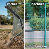Kunststoffpfahl 3,8cm Stärke aus recyceltem PET Zaunpfahl – HaGa-Welt
