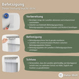 PVC-Streifen für Lamellenvorhang, Meterware – perfekte Lamellen für den Vorhang – HaGa-Welt