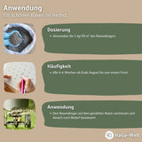 Rasendünger Herbst - für ein sattes Grün im Herbst – HaGa-Welt