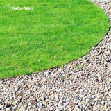 Rasenkante, flexibel 10 m x 40 mm mit 20 Befestigungstiften – Beeteinfassung leicht gemacht – HaGa-Welt