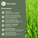 Rasenmatte – schneller Weg zu schönem Rasen – HaGa-Welt