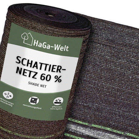 Schattiernetz – Sonnenschutz für Gewächshäuser und Pflanzen – HaGa-Welt