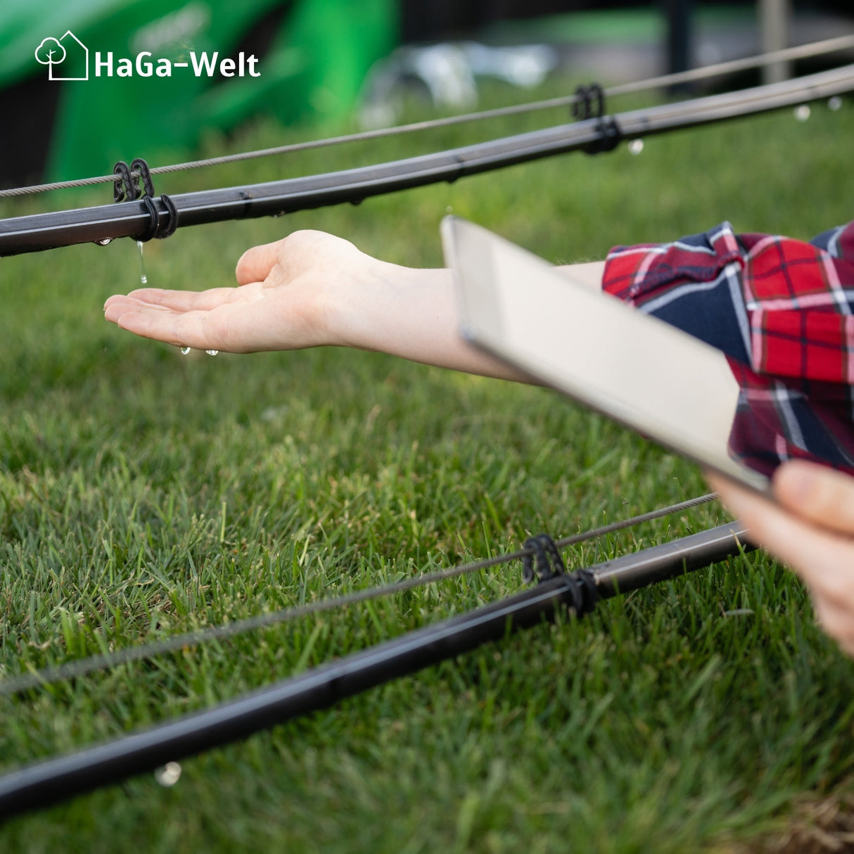 Schlauchhalter – die perfekte Aufhängung von Tropfschläuchen – HaGa-Welt