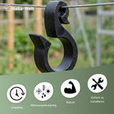 Schlauchhalter – die perfekte Aufhängung von Tropfschläuchen – HaGa-Welt