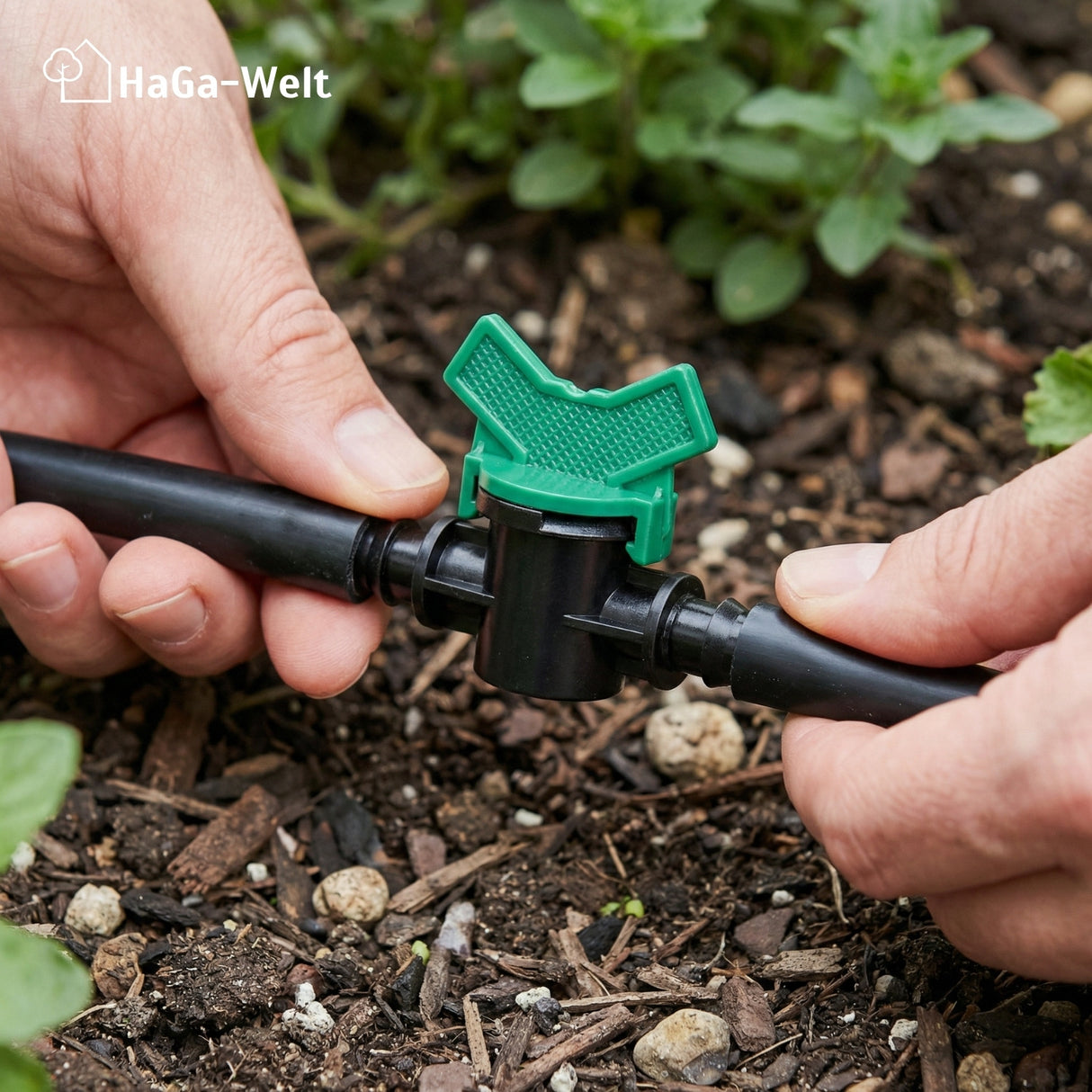 Regulierventil 16mm x 3/4" Schlauchventil Gartenschlauchverbindungsstück – HaGa-Welt