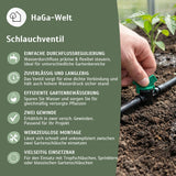 Schlauchventil 16mm x 16mm Bewässerungsventil – HaGa-Welt