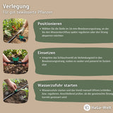 Schlauchventil 16mm x 16mm Bewässerungsventil – HaGa-Welt