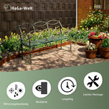 Privacy screen fence panel made of PE rattan