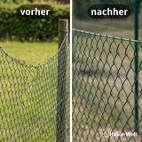 Spanndraht 3mm Gartendraht für Maschendrahtzaun – HaGa-Welt