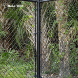 Strebenschelle rund versch. Ø Befestigungsschelle für Zaunbau in braun – HaGa-Welt