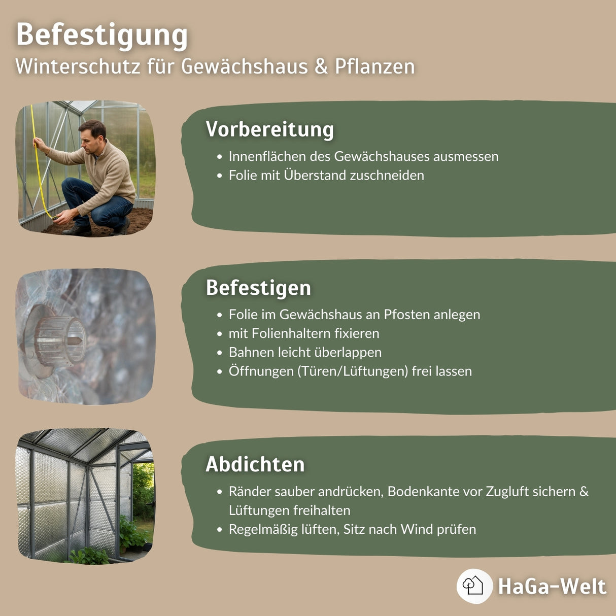 Thermofolie, mit Luftpolster – isolierender Pflanzenschutz – HaGa-Welt