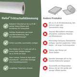 Trittschalldämmung – ideale Dämmung für Fußböden – HaGa-Welt