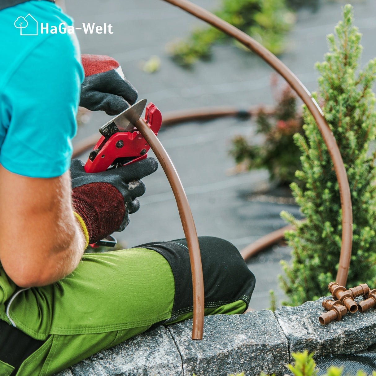 T-Steckverbinder für 16mm Schlauch Erweiterungsstück – HaGa-Welt