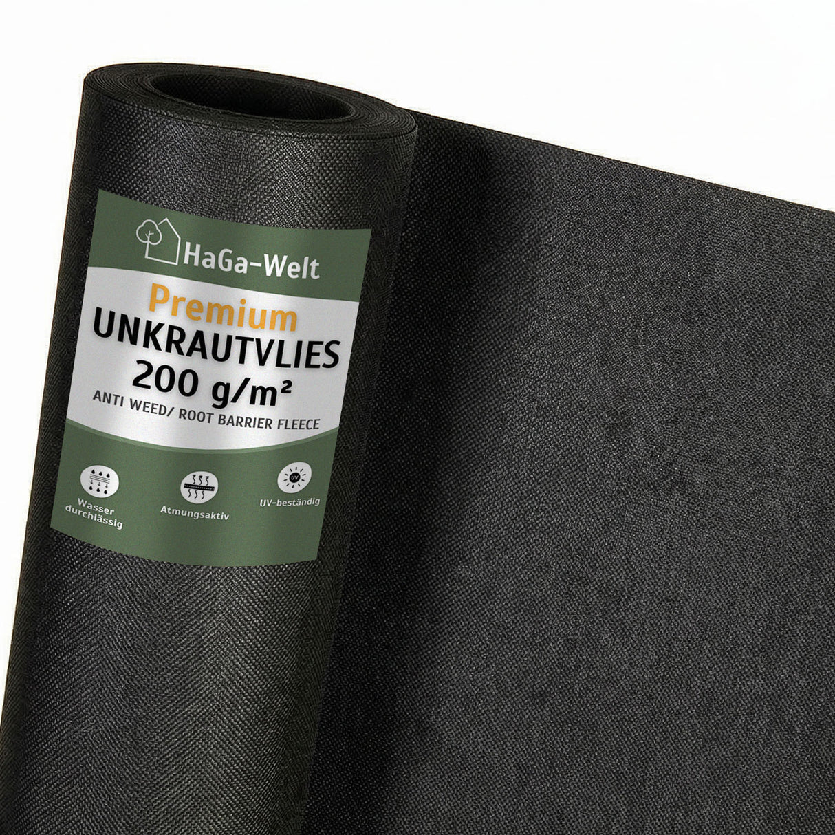 Premium-Unkrautvlies 200g/m² – verabschieden Sie sich von Unkraut im Garten – HaGa-Welt