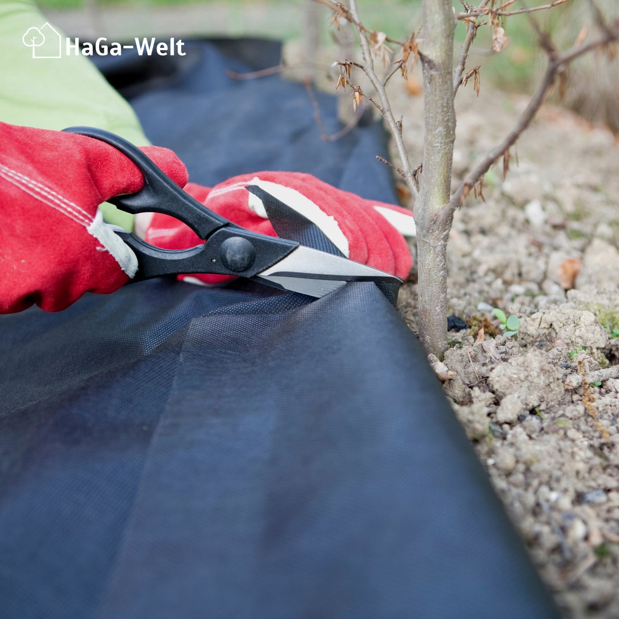 Unkrautvlies-Starter-Set: Startklar für den Unkrautschutz in verschiedenen Größen und Stärken – HaGa-Welt