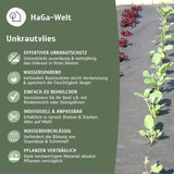 Unkrautvlies 100 g/m² – schützt Ihr Kiesbeet vor Unkraut – HaGa-Welt