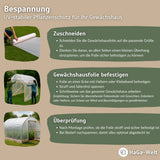Gewächshausfolie UV4 – perfekt für Ihren Folientunnel – HaGa-Welt