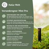 Versenkregner Mini Pro Getrieberegner Rasensprenger Bewässerung für Garten – HaGa-Welt