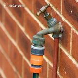 Gartenschlauch-Adapter Wasserhahn - perfekter Schlauchverbinder zwischen Gartenschlauch und Wasseranschluss – HaGa-Welt