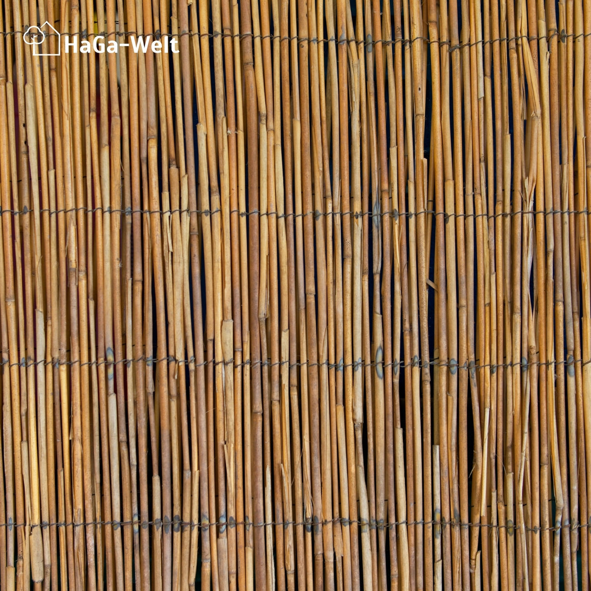 HaGa® Weidenmatte - Sichtschutzmatte - Naturprodukt - Hochwertiger Weiden Sichtschutz Zaun – HaGa-Welt