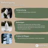 Winterschutzhülle Frostschutzhülle Schutzhülle Frostschutzvlies HaGa® 40g/m² – HaGa-Welt