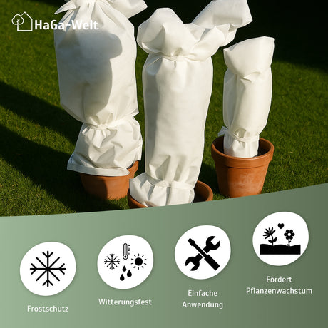Winterschutz-Starter-Set: Idealer Kälte- und Frostschutz in verschiedenen Größen und Stärken – HaGa-Welt