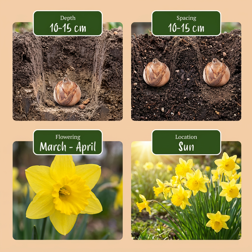 15x Narcissus Carlton - Carlton-Narzisse - Gelb - Frühlingsblüher - Zwiebelgröße 12/14
