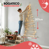 Weihnachtsbaum ECO Holz mit Deko klein – HaGa-Welt