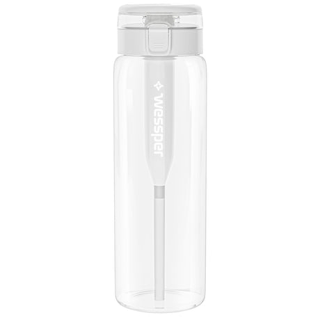 Trinkflasche ActiveMax Clarti Glass Bottle – robuste Glasflasche mit integriertem Wasserfilter – HaGa-Welt