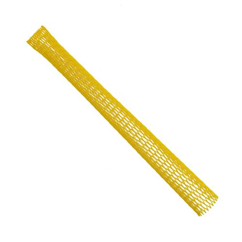 Verpackungsnetz (Meterware) Netzschlauch Schutznetz Ø 25-50mm gelb